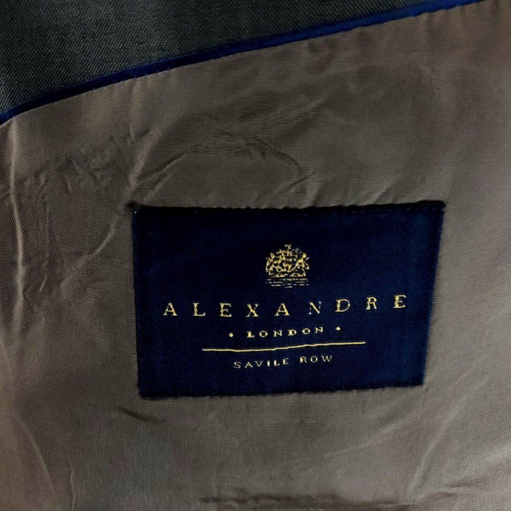 Savile Row Alexandre London Wool 2 Button Blazer … - image 7
